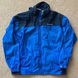 Columbia Men's Two-Tone Blue Windbreaker